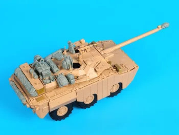 1:35 Obsega Smolo Die-cast Oklepna Vozila AMX-10 RCR Tank Avto Deli Sprememba Ne Vključujejo Unpainted Tank Model