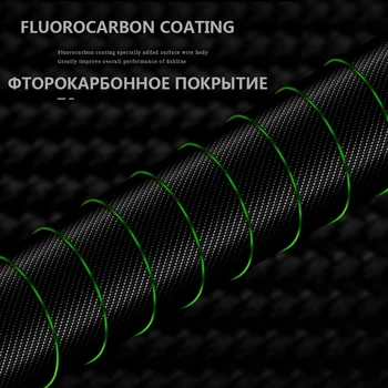 100M Nevidno Fluor Ribolov Line0.12-0.50 mm Monofilament muharjenje Izjemnih žilavost Močno Najlon Ribolov Line