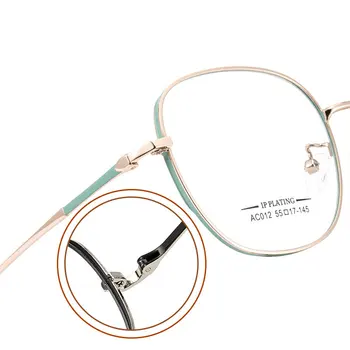 2021 Nov Prihod Zlitine Okvir Očal Za Unisex Retro Velik Okvir Kratkovidan Očala z Spomladanski Tečaji