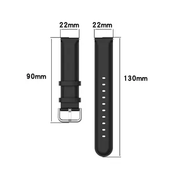 22 mm watch trak Za Huawei Watch GT/GT2 46/Gt2 pro pašček usnje correa Za Čast Gledati Magic/2 46mm Hitro Zamenjati manžeta
