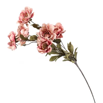 6Heads luksuzne Umetne peony veje svile flores artificiales za notranje stranke Poročno dekoracijo babyshower potonike