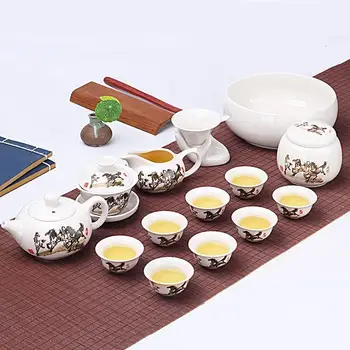 Elegantna Vrt, Kuhinja Čajnik Gongfu Dekoration Organizator Cucina Dom Dekoracija Dodatna Oprema Kitajski Kitajski Čaj Pot Teaware Set