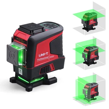 ENOTA LM575LD Laser Ravni Zelena 3D 12-Line Marker Auto Self-Izravnavanje Daljinski upravljalnik Notranja Zunanja Pomožna Orodja Ne Box