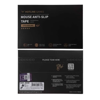 Hotline Igre Barvita Miško Anti-Slip Trak za logitech G Pro Wireless Mouse Znoj Odporne Blazinice Miško Strani Anti-Slip M18