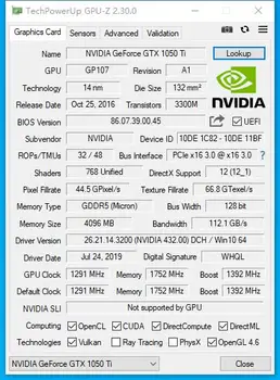 HUANANZHI GTX 1050TI 4G Čisto Nov Originalne Grafične Kartice 128Bit GDDR5 NVIDIA Geforce GTX 960 1050 1660 RTX 2060 Video kartice