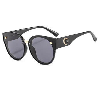 Klasičen Retro Luksuzni Srce Polarizirana sončna Očala za Ženske in Moške blagovne Znamke, Oblikovanje Ženskih Letnik Poletni Vožnjo sončna Očala Polaroid