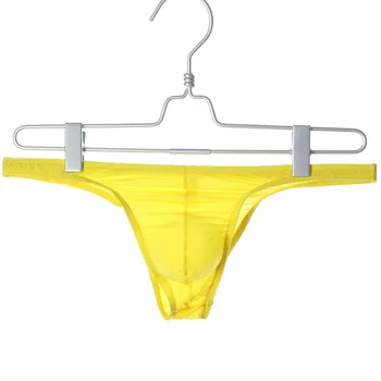 Moške Seksi Dihanje G-string Tangice Bikini T-Nazaj Perilo Underpant Boksar Kratek Trenirka Za spodnje Perilo za Moške 2021 Poletje Nova
