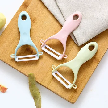 Novo Kuhinjo Gospodinjskih Keramičnih Sadje Peeling Nož Letalo Multi-funkcionalne Krompirja Apple Uporaben Izdelek Peeling Lupilnikom
