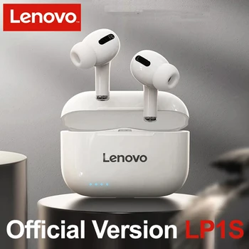 Original Lenovo LP1S Bluetooth Slušalke Športne Brezžične Slušalke Stereo Čepkov HiFi Glasbe Z Mic Za Android IOS Pametni telefon