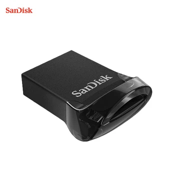 SanDisk Ultra FIT USB Flash Drive CZ430 16G mini USB Pen Drive USB 3.1 32 G 64 G 128G Pendrive USB 3.0 Stick Memory Storage Device