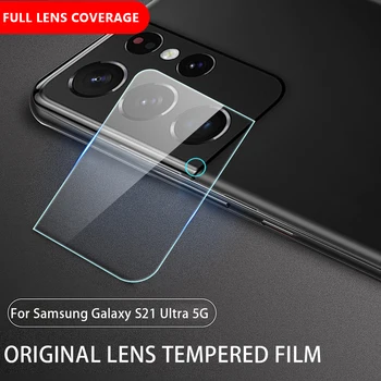 Zaslon kamere Zaščitnik Steklo Za Samsung Galaxy S21 Plus Ultra A12 Polno Kritje Objektiv Film Za Samsung a51 A71 A21 A12 A42 Opomba 20