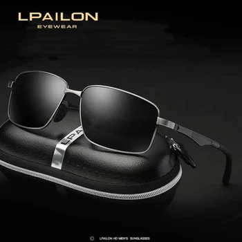 【LPAILON】 Novo vozniško in nočno vizijo polarizirajočega sončna očala, moda polarizirana očala za moške 1065