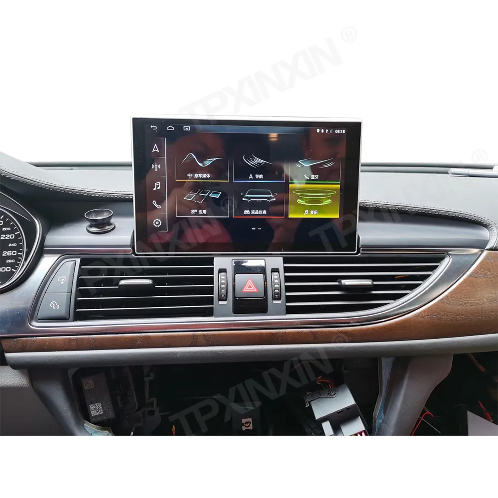 Avto Multimedijski Predvajalnik Za Audi A6 A6L A7 A7 Android10.0 Radio 2012 -2018 GPS Navi Audio Stereo Zaslon DVD Vodja Enote za Diktafon