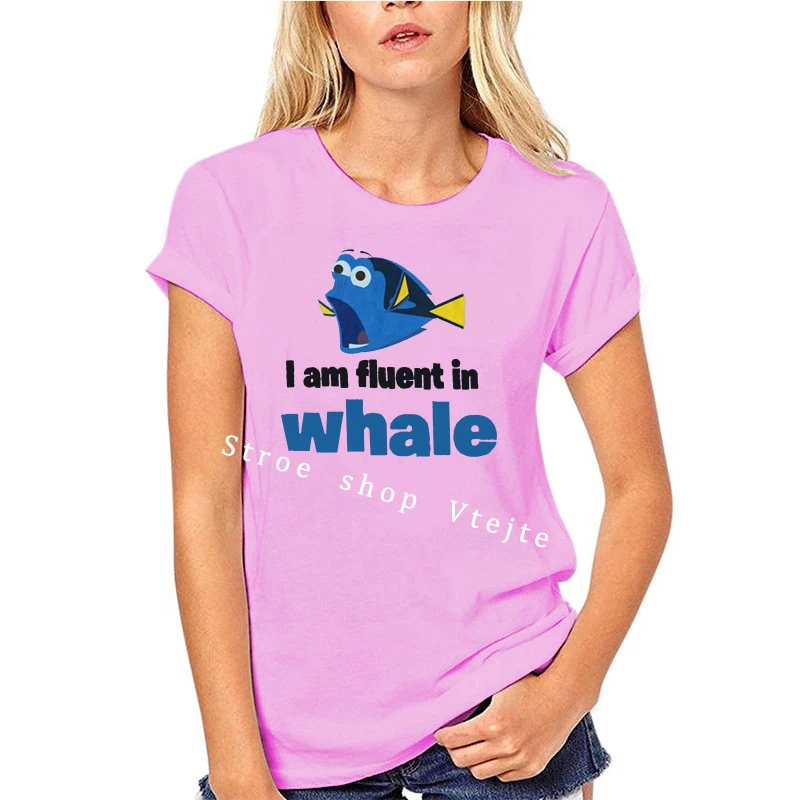 Finding Dory Nemo Mens T-Shirt - I Am Tekoč v Kit Govorimo Dory Sliko Risanke majica s kratkimi rokavi moški Unisex Novo Modno tshirt