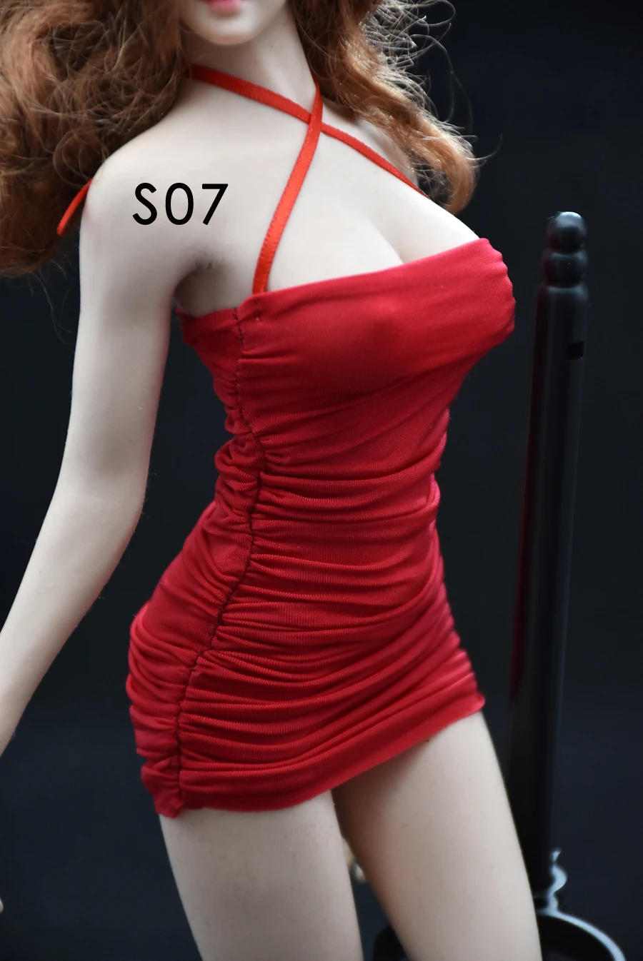 Na Zalogi 1/6 Obsega Seksi Ženske, Žensko Obleko Mini Krilo Naguban Tesen vgradnjo Suspender Krilo za 12 cm Telo