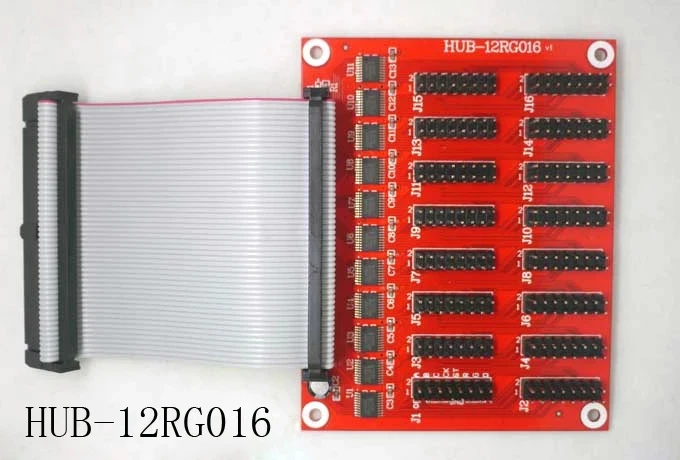 P10 En&dvojno colorLED zaslon nadzor sim adapter ploščo ；ploščo Pretvornika HUB-12RG016