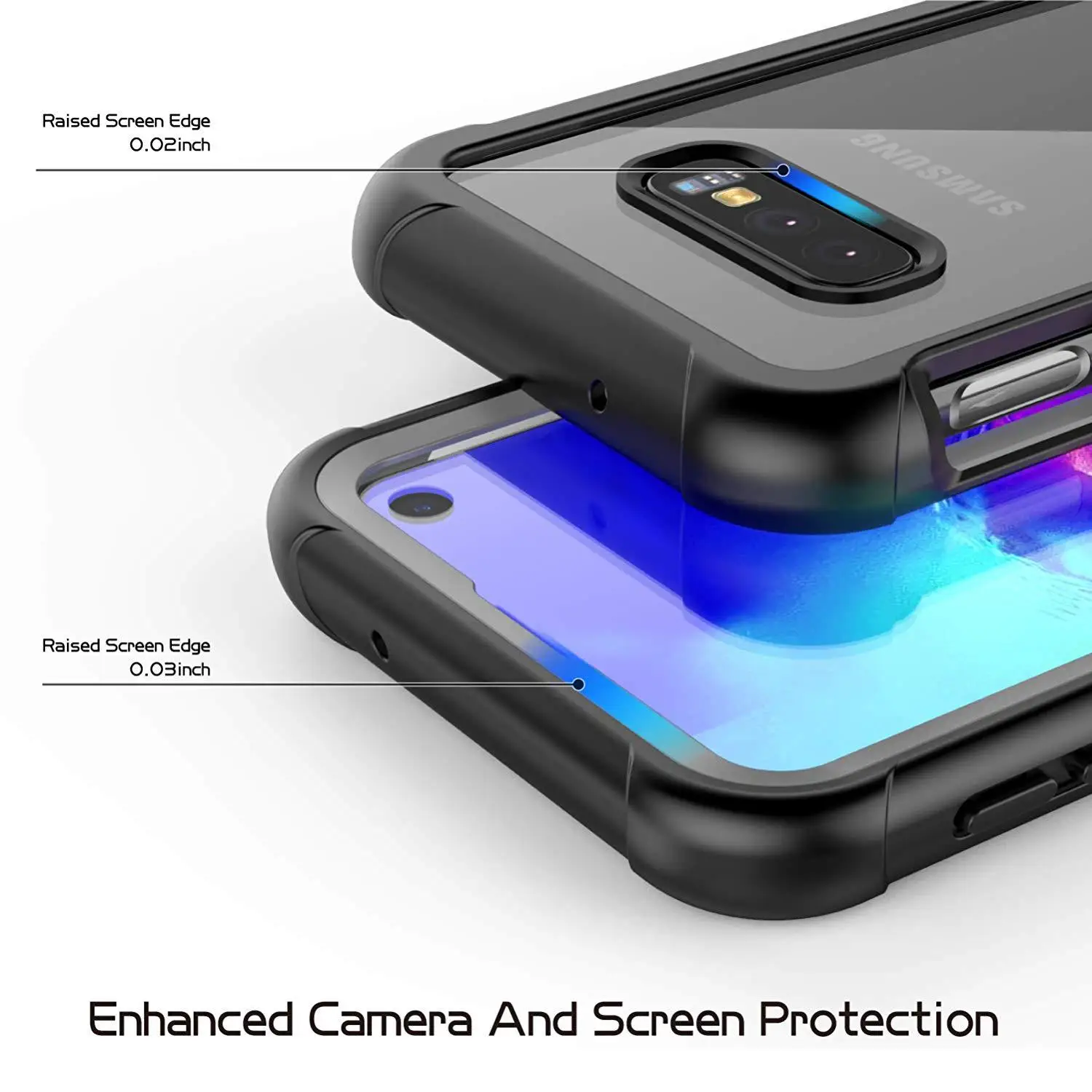 Za celotno Telo, Zaščita Telefona Ohišje za Samsung Galaxy S8 S9 S10 S10e S10 Plus Opomba 9 Jasno Shockproof pokrijemo s Screen Protector