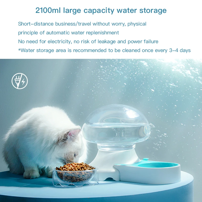 Novi Izdelki za Hišne živali Meduze Obliko Mačka Vodnjak Filter in Dvojno Živilo Torilo Samodejno Shranjevanje Vode Pijem