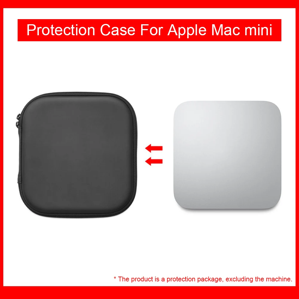 Težko Primeru Mini Prenosni Vrečko Za Shranjevanje Shockproof Potujete Izvajanje Žep Polje Imetnik Organizator Lupini Za Apple Mac Mini M1