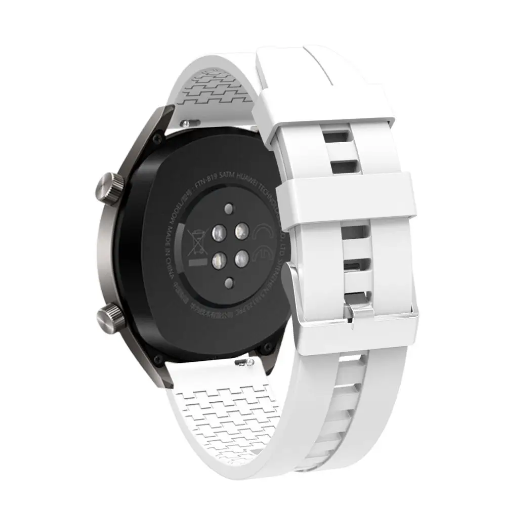 Šport Solicone watch band za huawei GT 1 2 2e 46mm watchbands moški ženske razredi Za Samsung Galaxy Watch 46MM Prestavi S3 22 mm trak