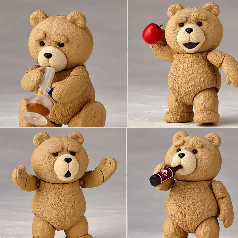 V škatlah medvedek Slika TED 2 Ted Akcijska Figura Filma Model Igrače 10 cm