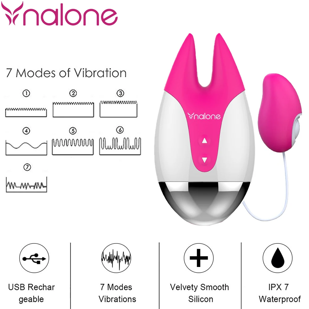 7 Frequencys Vibrator Erotično Sex Igrače za Žensko Nastavek za Stimulacijo G-Spot Vibracije Massager z Nepremočljiva in ponovno Polnjenje